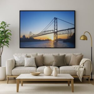 Quadro tela canvas Ponte Hercílio Luz CID-264