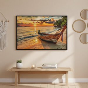 Quadro barco linha w-090